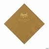 Wholesale 🔔 Gold Thank You Personalized Napkins with Gold Foil - Luncheon 😉
