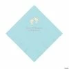 Best reviews of ❤️ Light Blue Baby Feet Personalized Napkins with Silver Foil - 50 Pc. Luncheon 👍