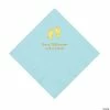 Top 10 🎉 Light Blue Baby Feet Personalized Napkins with Gold Foil - 50 Pc. Luncheon 👏