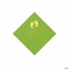 Best reviews of 🎉 Lime Green Baby Feet Personalized Napkins with Gold Foil - 50 Pc. Beverage 🔔
