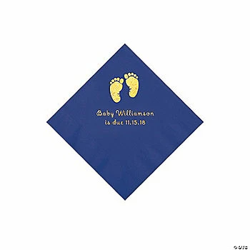 Cheapest ๐งจ Purple Baby Feet Personalized Napkins with Gold Foil - 50 Pc. Beverage ๐ฏ 1 Cheapest ๐งจ Purple Baby Feet Personalized Napkins with Gold Foil - 50 Pc. Beverage ๐ฏ