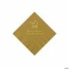 Top 10 🎁 Gold Baby Carriage Personalized Napkins with Gold Foil - Beverage 🔔