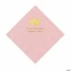 Cheap ⌛ Light Pink Oh Baby Personalized Napkins with Gold Foil - 50 Pc. Luncheon 🧨