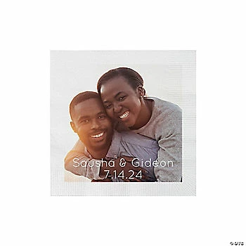 Deals π Personalized Text Custom Photo Paper Beverage Napkins 𧨠1 Deals π Personalized Text Custom Photo Paper Beverage Napkins π§¨