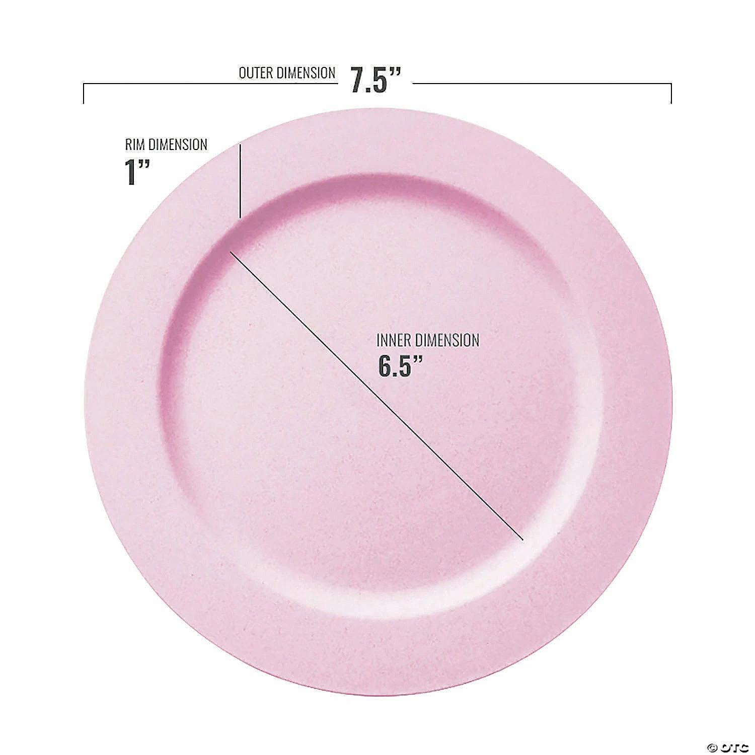 Deals π 7.5" Matte Pink Round Disposable Plastic Appetizer/Salad Plates (120 Plates) β 3 Deals π 7.5" Matte Pink Round Disposable Plastic Appetizer/Salad Plates (120 Plates) β - Image 3