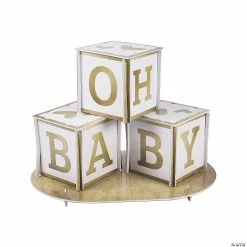 Coupon 🧨 Baby Blocks Treat Stand 🧨
