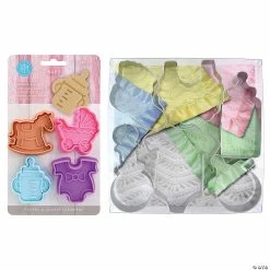 Best Sale ⭐ Baby Cookie Cutter and Stamper 10 Piece Set 🥰