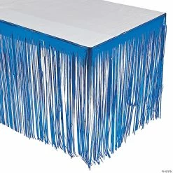 Best deal 🔔 Metallic Fringe Plastic Table 👗 Skirt 🤩