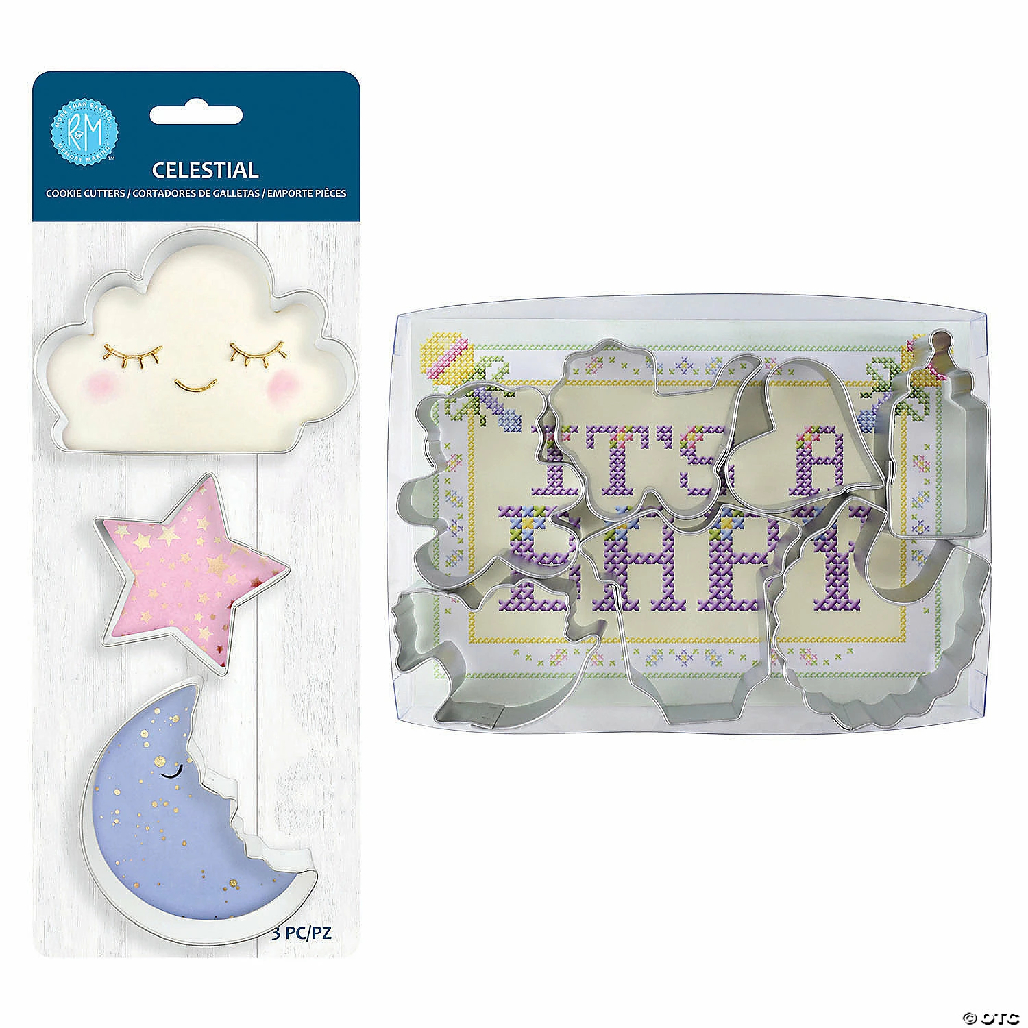 Hot Sale 🎁 Celestial and Baby 10 Piece Cookie Cutter Set ✨ 1 Hot Sale 🎁 Celestial and Baby 10 Piece Cookie Cutter Set ✨
