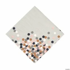Best Pirce ⭐ Confetti Design Beverage Napkins 🌟