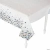 Promo 🛒 Confetti Design Plastic Tablecloth 🌟