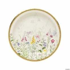 Cheapest 💯 Floral Paper Dinner Plates - 8 Ct. ❤️