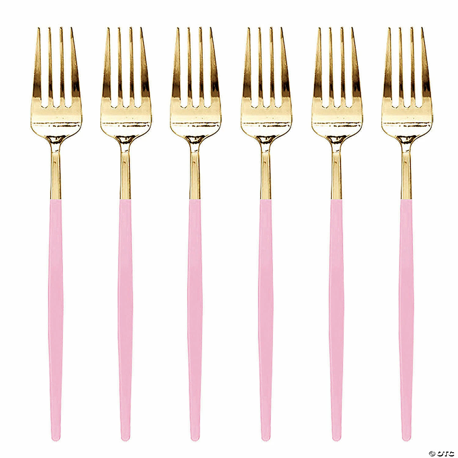 Best reviews of ⭐ Gold with Pink Handle Moderno Disposable Plastic Dinner Forks (120 Forks) ⭐ 1 Best reviews of ⭐ Gold with Pink Handle Moderno Disposable Plastic Dinner Forks (120 Forks) ⭐