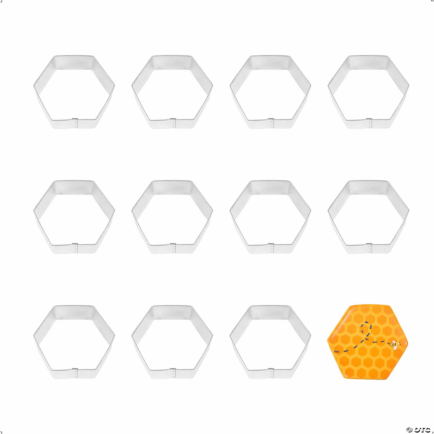 Deals 🛒 Hexagon 3" Cookie Cutters 🤩 1 Deals 🛒 Hexagon 3" Cookie Cutters 🤩