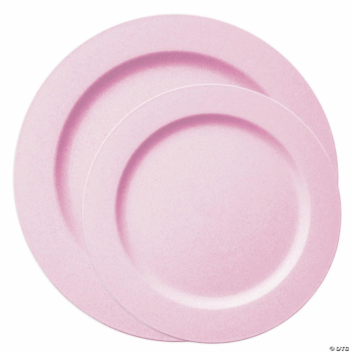Cheap π₯° Matte Pink Round Disposable Plastic Dinnerware Value Set (40 Dinner Plates + 40 Salad Plates) π 2 Cheap π₯° Matte Pink Round Disposable Plastic Dinnerware Value Set (40 Dinner Plates + 40 Salad Plates) π - Image 2
