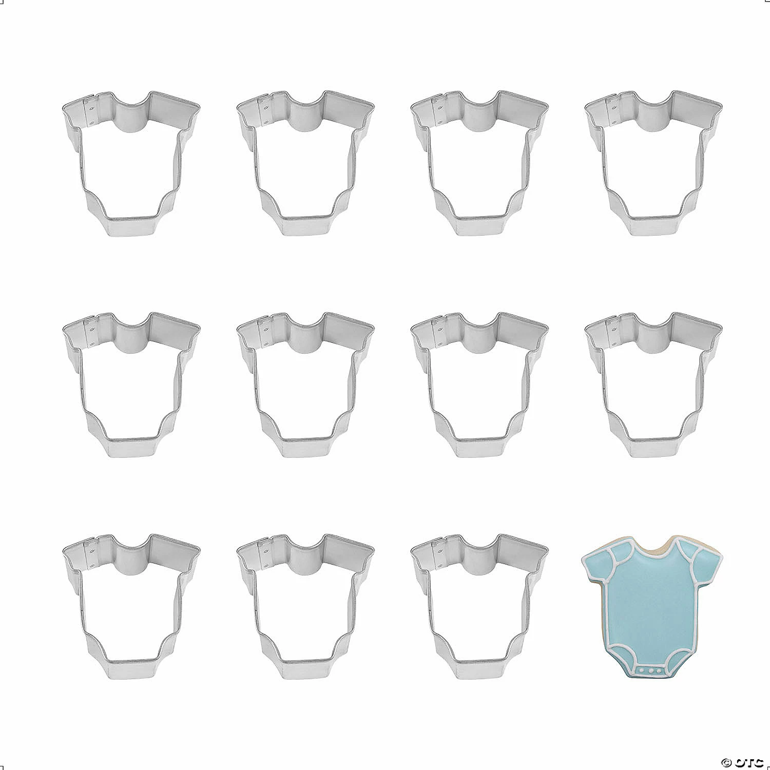 Cheapest ✨ Mini Baby Bodysuit Cookie Cutters 🥰 1 Cheapest ✨ Mini Baby Bodysuit Cookie Cutters 🥰