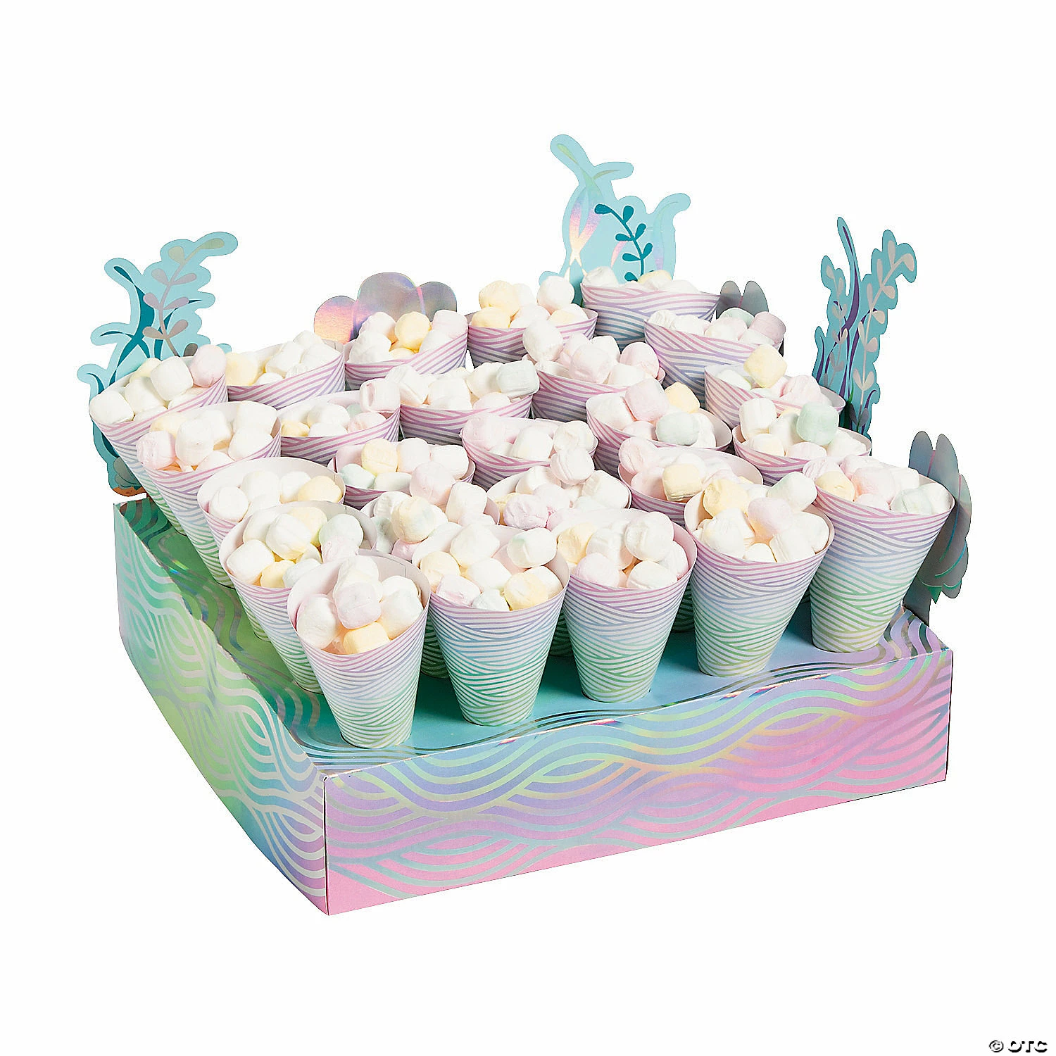 Wholesale ๐ Narwhal Treat Stand with Cones -25 Pc. ๐ 2 Wholesale ๐ Narwhal Treat Stand with Cones -25 Pc. ๐ - Image 2