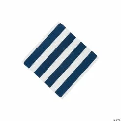 Coupon โญ Navy Striped Beverage Napkins ๐คฉ