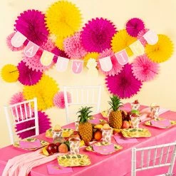 Budget 🎁 Pineapple Party Tableware Kit for 8 Guests 😀 -Party Tableware Shop pineapple party tableware kit for 8 guests13933676 a03