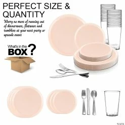 Best reviews of 🛒 Pink Flat Round Disposable Plastic Dinnerware Value Set (20 Settings) 🎉 -Party Tableware Shop pink flat round disposable plastic dinnerware value set 20 settings14273858 a02
