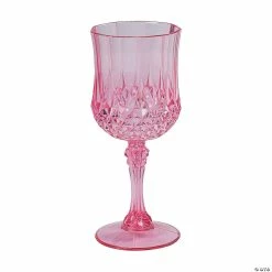 Flash Sale 🎉 Patterned Plastic Wine Glasses - 12 Ct. ✨