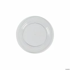 Flash Sale 😍 Premium Clear Plastic Dessert Plates - 25 Ct. 💯