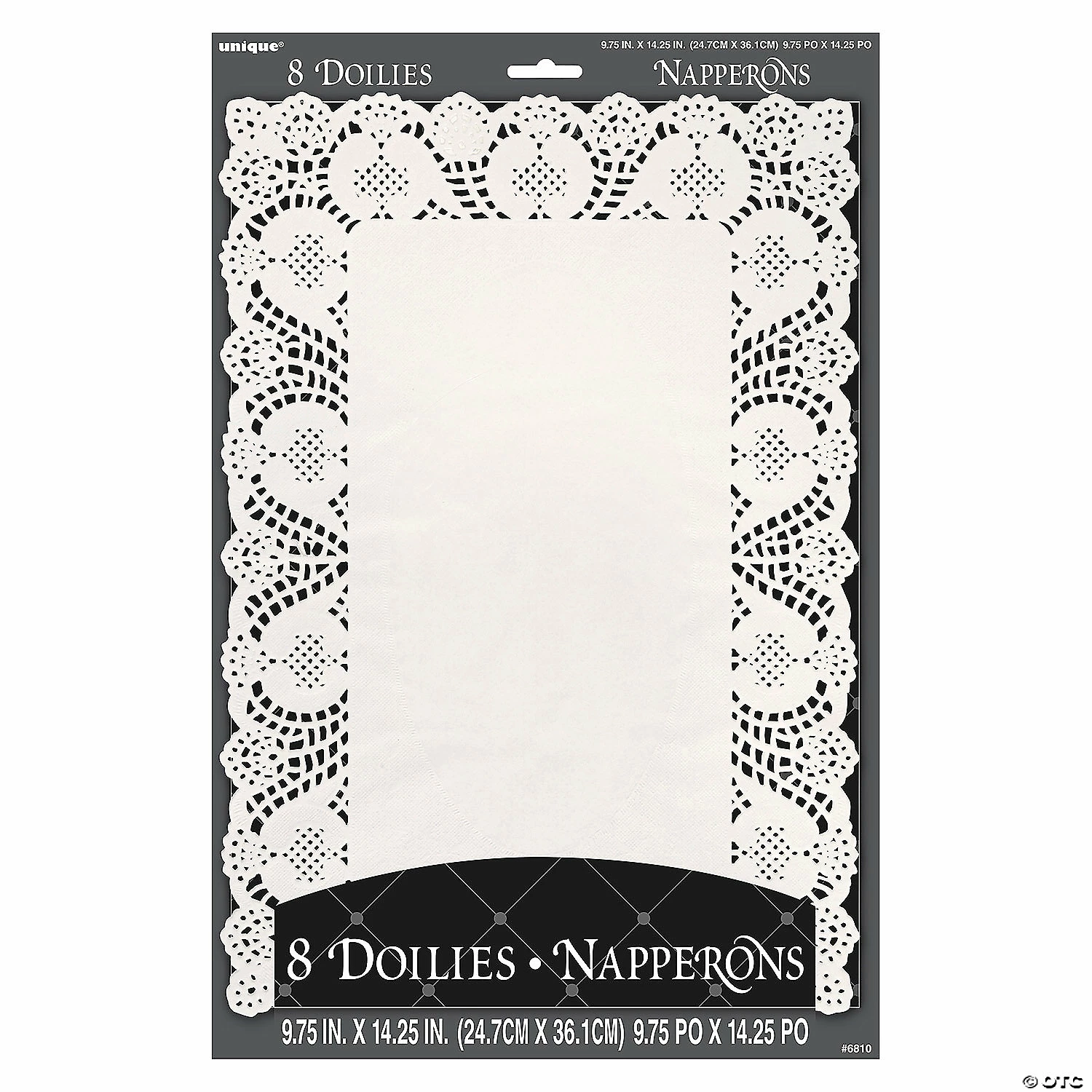 Coupon π White Doily Placemats - 8 Pc. π 2 Coupon π White Doily Placemats - 8 Pc. π - Image 2